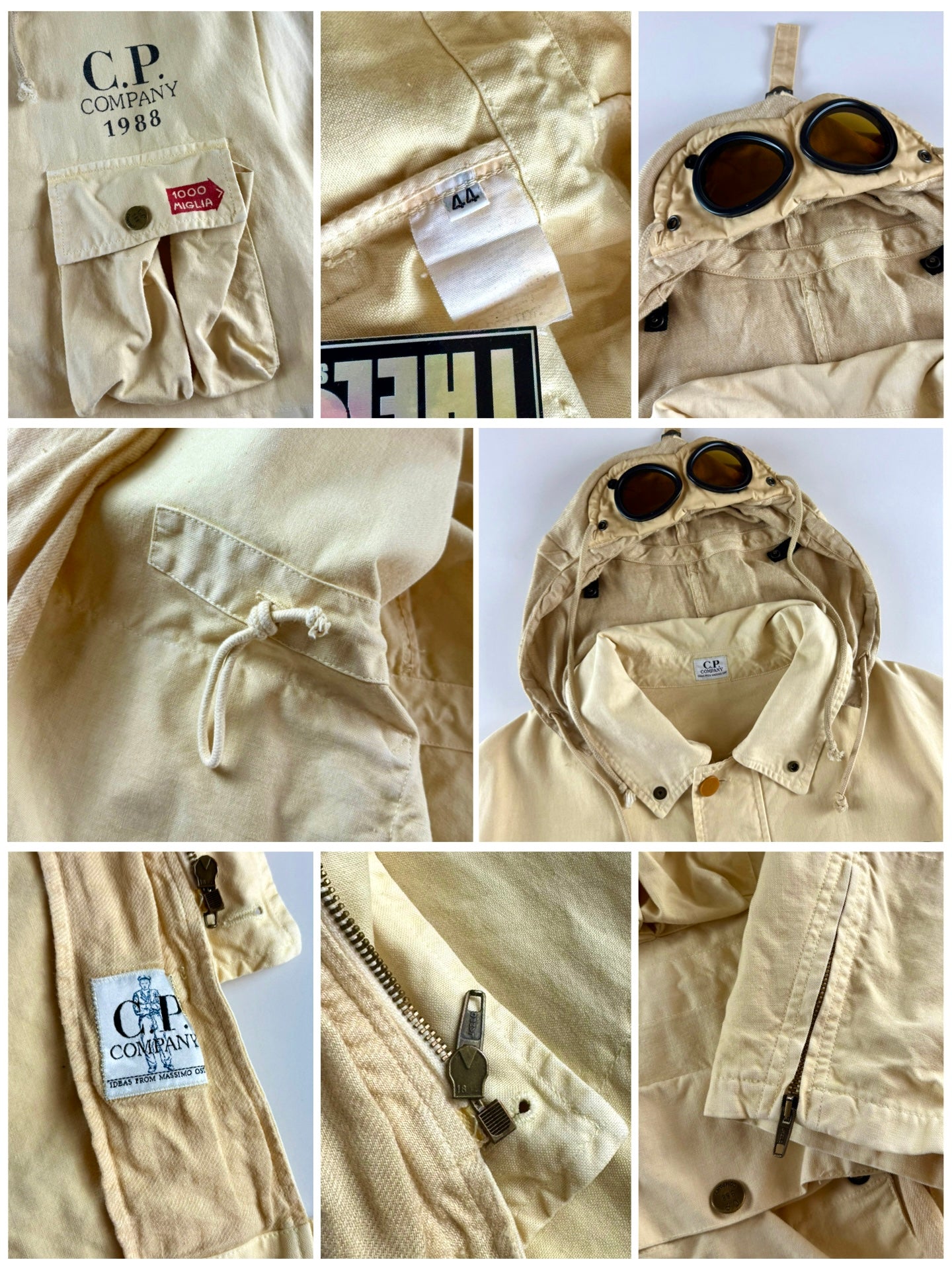 C.P. Company 1988 Millie Miglia Race Goggle Jacket [L]