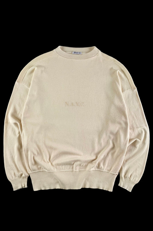 Boneville 1990's NAYC Knitted Pullover Sweater [L]