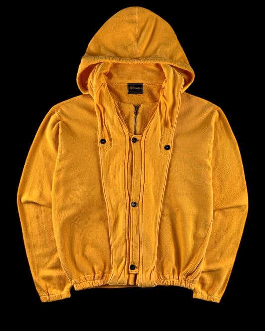 Boneville 1980’s Navy Arctic Hooded Sweatshirt [L]