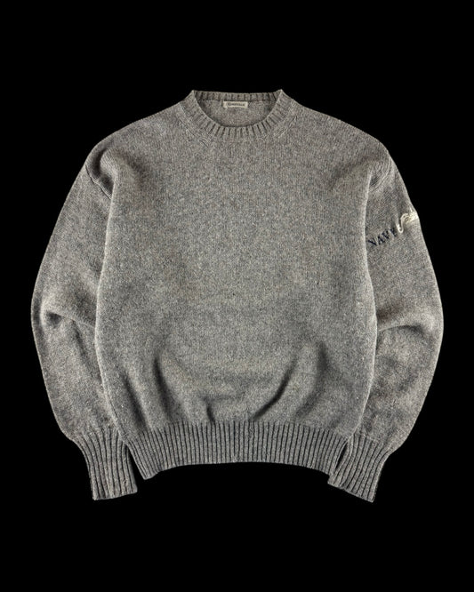 Boneville 1980’s Navy Artic Knitted Sweater [XL]