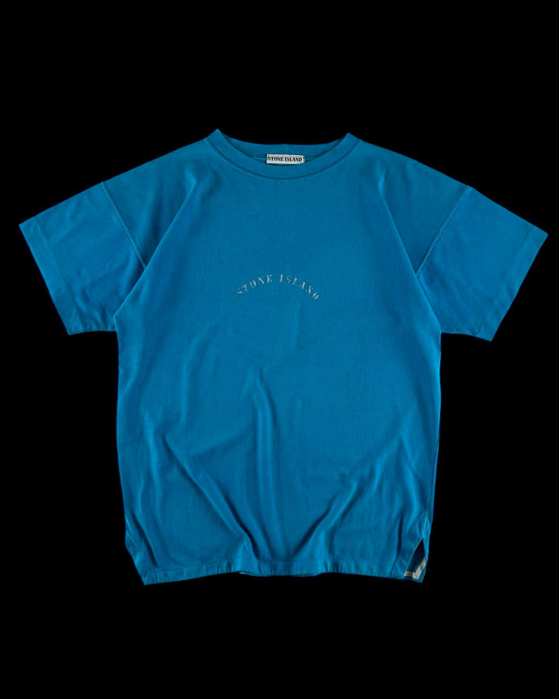Stone Island 1990’s Reflective Arc Logo T-Shirt [M]