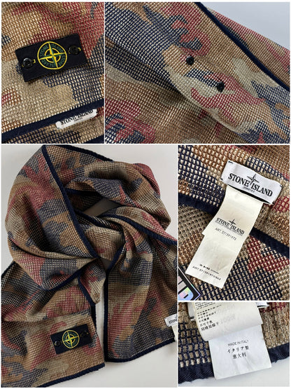 Stone Island AW 2012 30th Anniversary  Camo Scarf