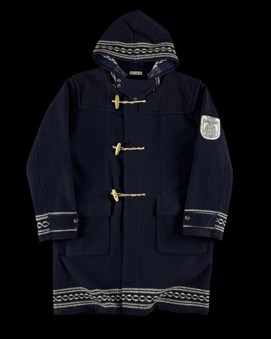 Boneville 1980’s Navy Arctic Montgomery Duffle Coat [L]