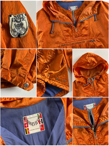Boneville SS 1986 Navy Arctic Smock Jacket [L]
