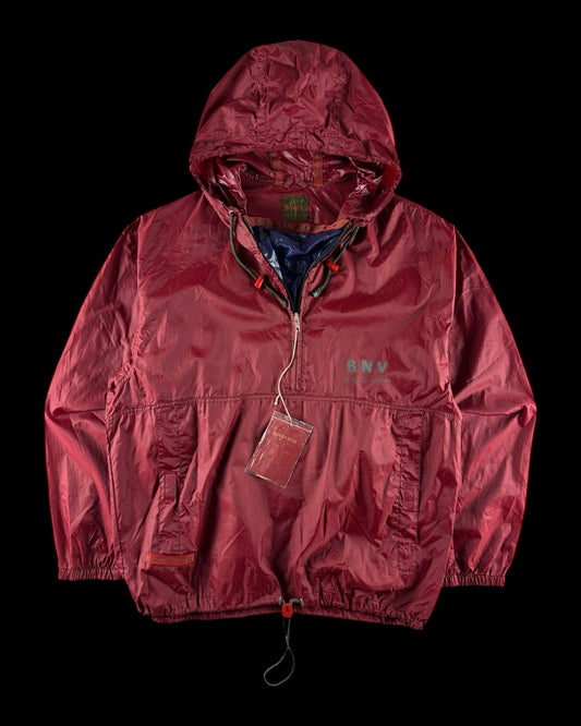 Boneville 1980’s Reflective Logo Pullover Nylon Smock Jacket