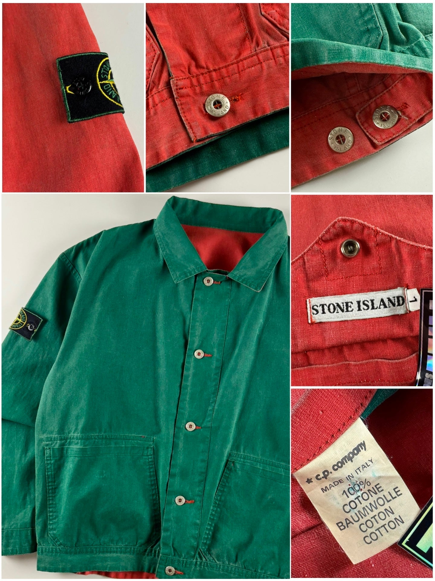 Stone Island SS 1989 Reversible Tela Stella Jacket [L]