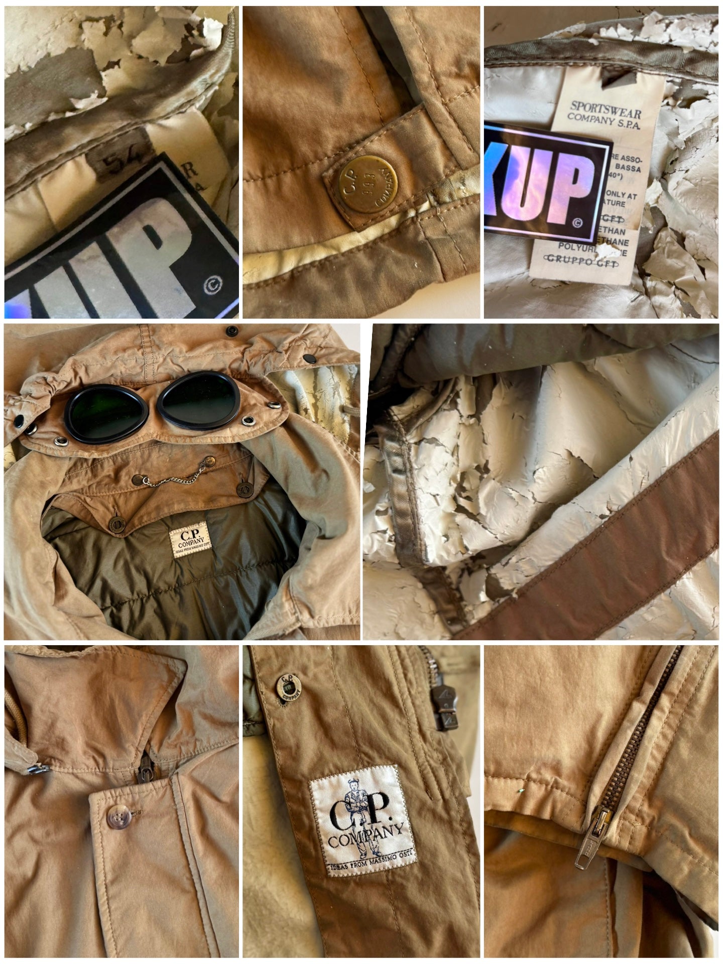 C.P. Company AW 1993 Millie Miglia Goggle Jacket [54]