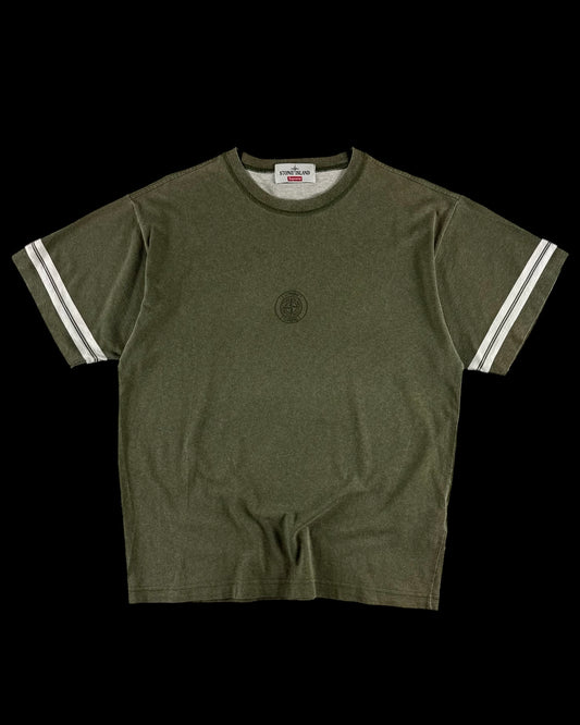 Stone Island x Supreme AW 2017 Compass Logo T-Shirt [L]