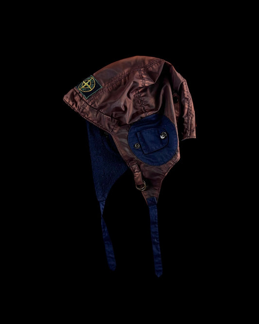 Stone Island 1980’s Nylon Pilots Hat