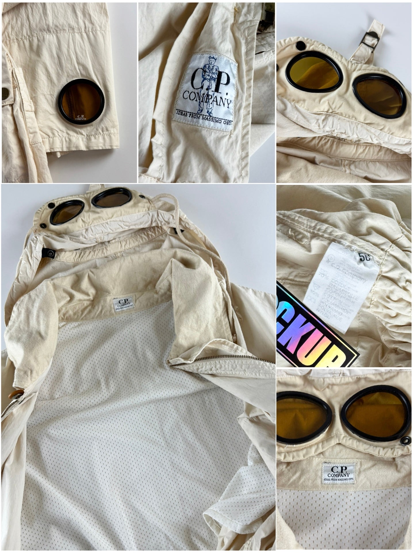 C.P. Company 1988 Millie Miglia Goggle Jacket [XL]