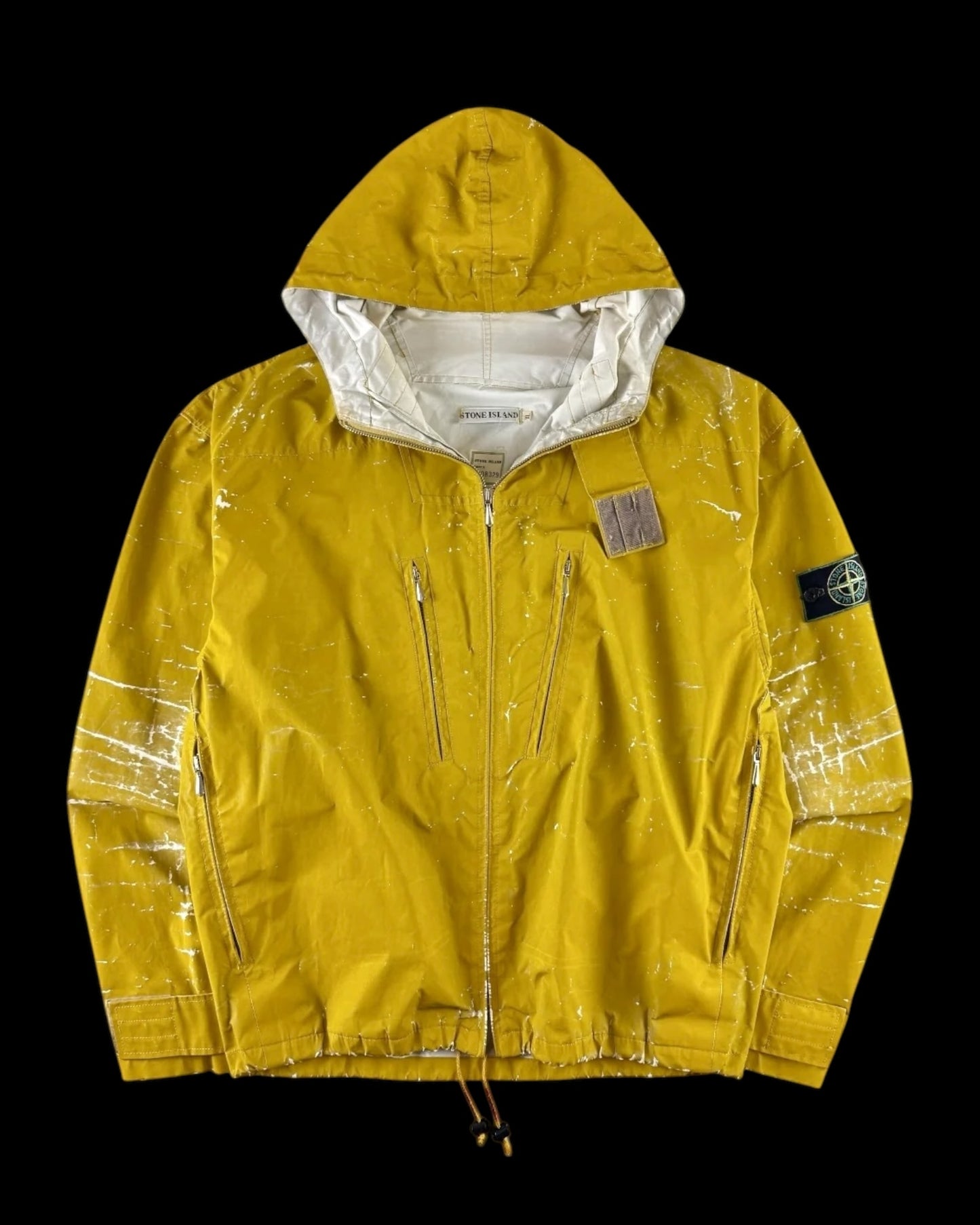 Stone Island SS 1992 Reflective Hooded Jacket [XL]