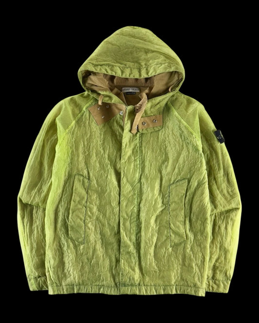Stone Island SS 2003 Hooded Monofilament Jacket [XL]