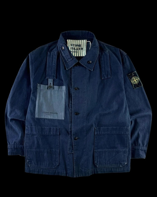 Stone Island 1984 Vertical Badge Marina Jacket [L]