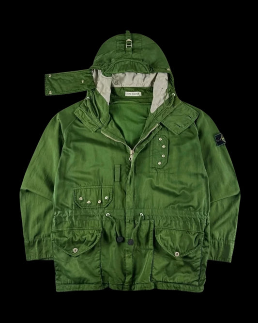 Stone Island AW 1988 Deck Handler Foul Weather Mask Jacket [XL]