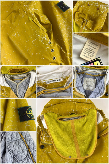 Stone Island AW 1992 Balaclava Reflective Jacket [L]