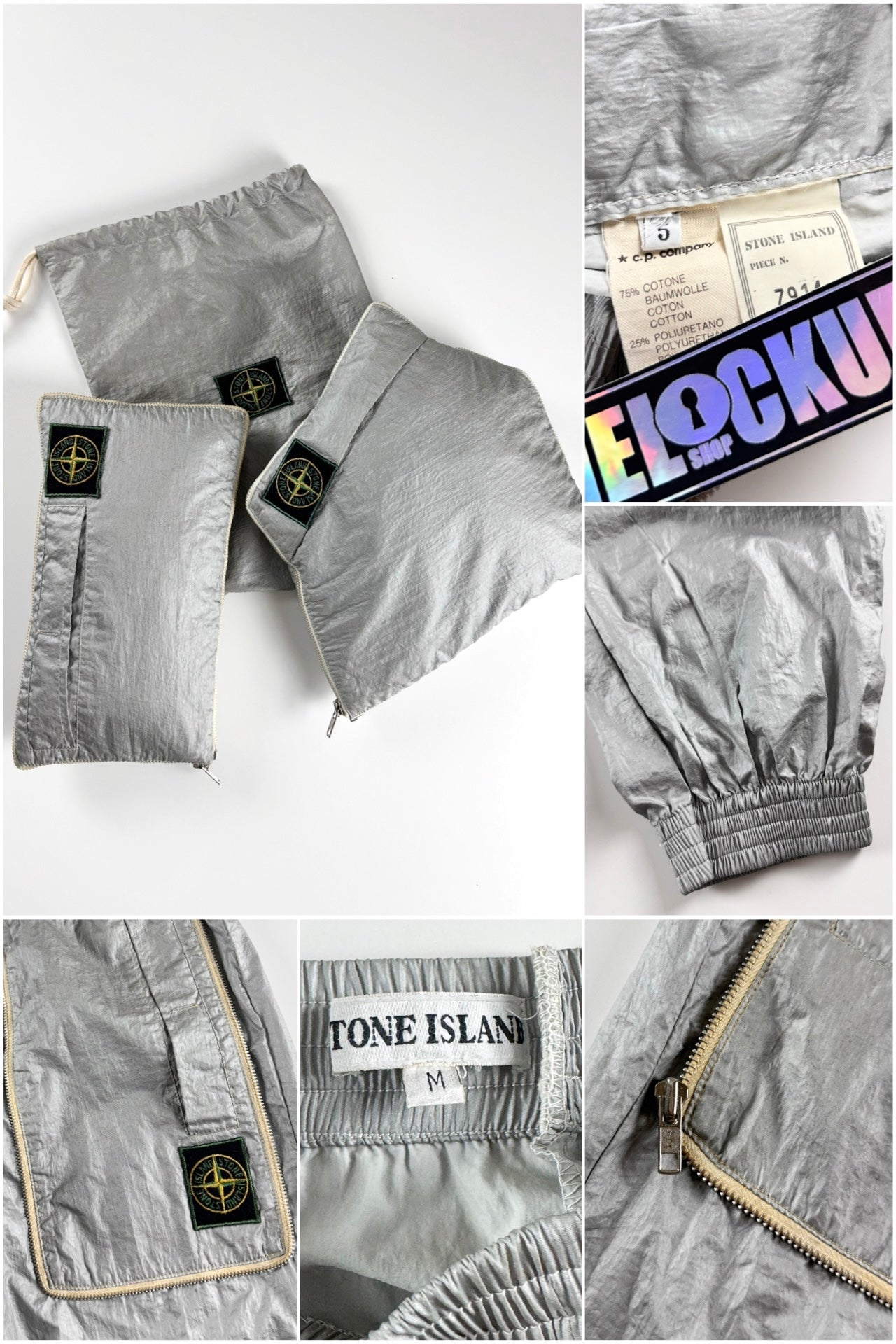 Stone Island SS 1986 Nylon Steel Packable Trouser [L]