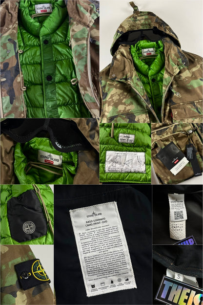 Stone Island x Supreme AW 2014 Camouflage Helicopter Jacket [M]