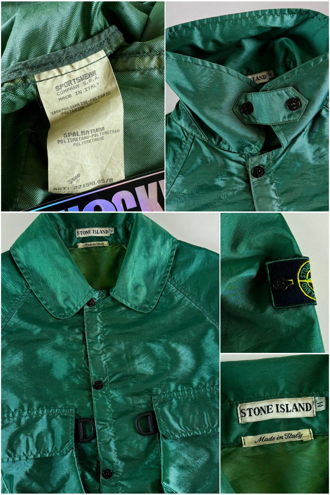 Stone Island 1995 D-Ring Formula Steel Jacket [M]