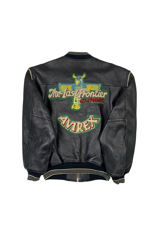 Avirex Sport Leather Varsity Jacket [XL]