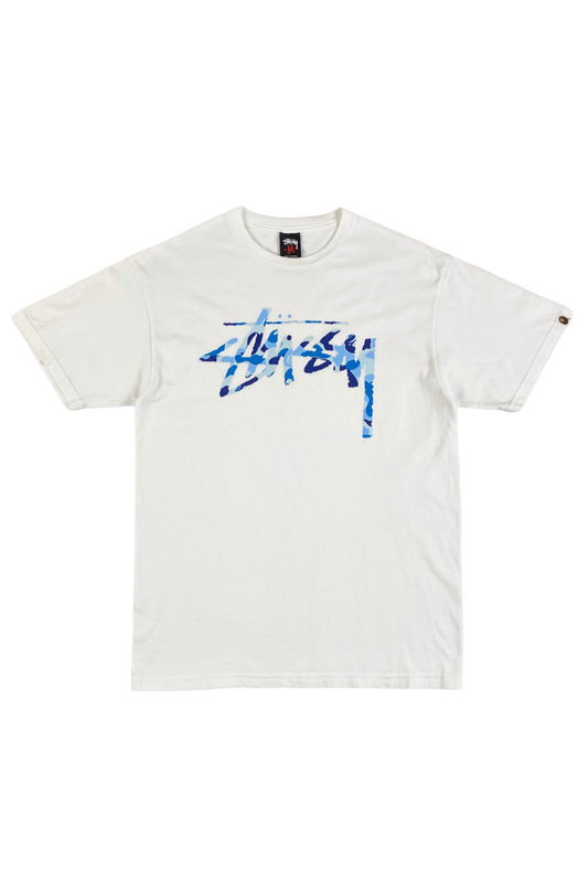 Stussy x BAPE Spell Out T-Shirt [M]