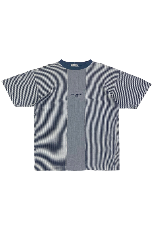Boneville 1989 Navy Arctic Striped T-Shirt [L]