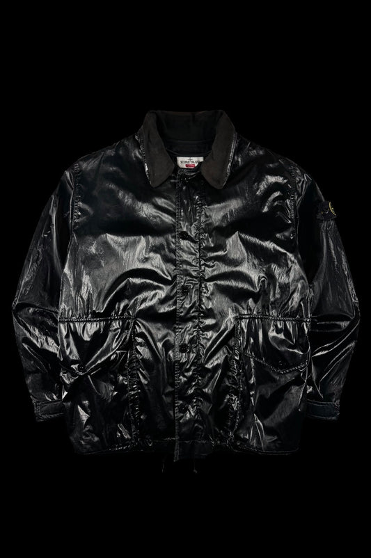 Stone Island x Supreme AW 2019 Glazed New Silk Light Jacket [XL]